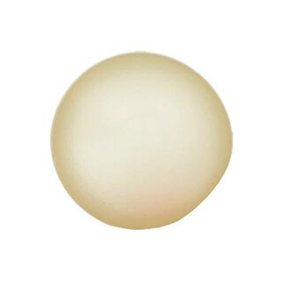 Poly-Perlenknopf Glanz - hellgelb, 