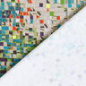GOTS Baumwolljersey verstreutes Mosaik | TCC x LOOKS by Wolfgang Joop – apfelgrün/dunkelbeige,  thumbnail number 6