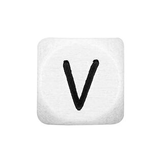 Holzbuchstaben V – weiß | Rico Design, 