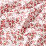 Baumwollpopeline Blümchenmeer – rot/weiss,  thumbnail number 2