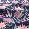 Baumwollpopeline große Wiesenblumen Digitaldruck | Poppy Fabrics – nachtblau,  thumbnail number 2