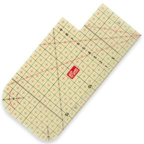 Bügellineal [20 x 10 cm] | Prym – transparent, 