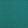 Baumwollpopeline Mini Polka Dots – blautanne/weiss,  thumbnail number 1