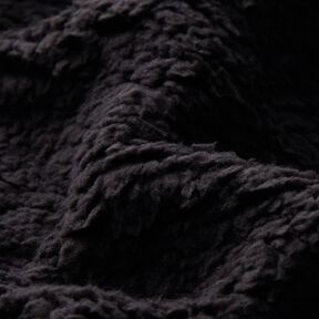 Kuschel Teddyplüsch – schwarz, 