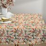 Dekostoff Halbpanama floral – apricot/natur,  thumbnail number 6