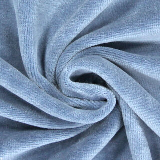 Nicki Stoff Uni – stahlblau, 
