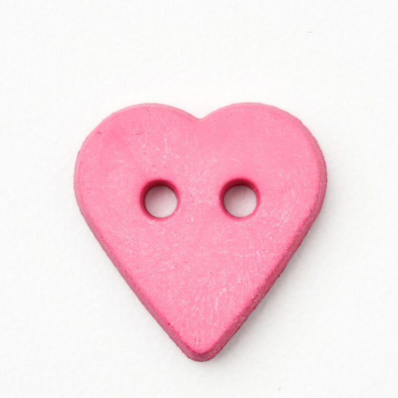 Herzknopf [Ø 15 mm] – pink,  image number 1