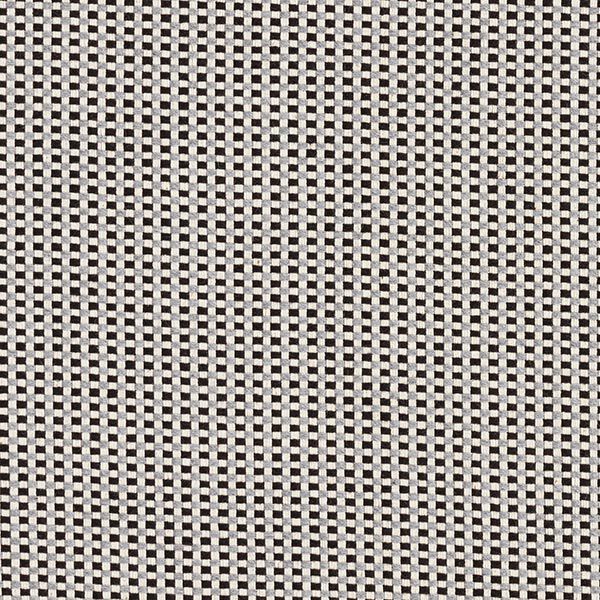 Dekostoff Jacquard Struktur Uni – schwarz, image number 1