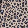 Viskose-Leinen-Mix Leo Print | Poppy Fabrics – cashew/nachtblau,  thumbnail number 2