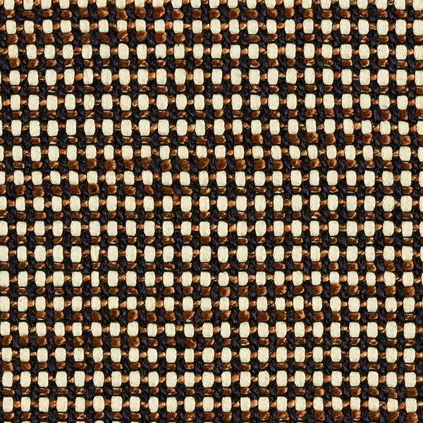 Grobes Leinwandgewebe Kästchen – marineblau/braun,  image number 1