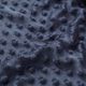 Kuschelfleece geprägte Punkte – marineblau,  thumbnail number 2