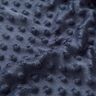 Kuschelfleece geprägte Punkte – marineblau – Muster,  thumbnail number 2