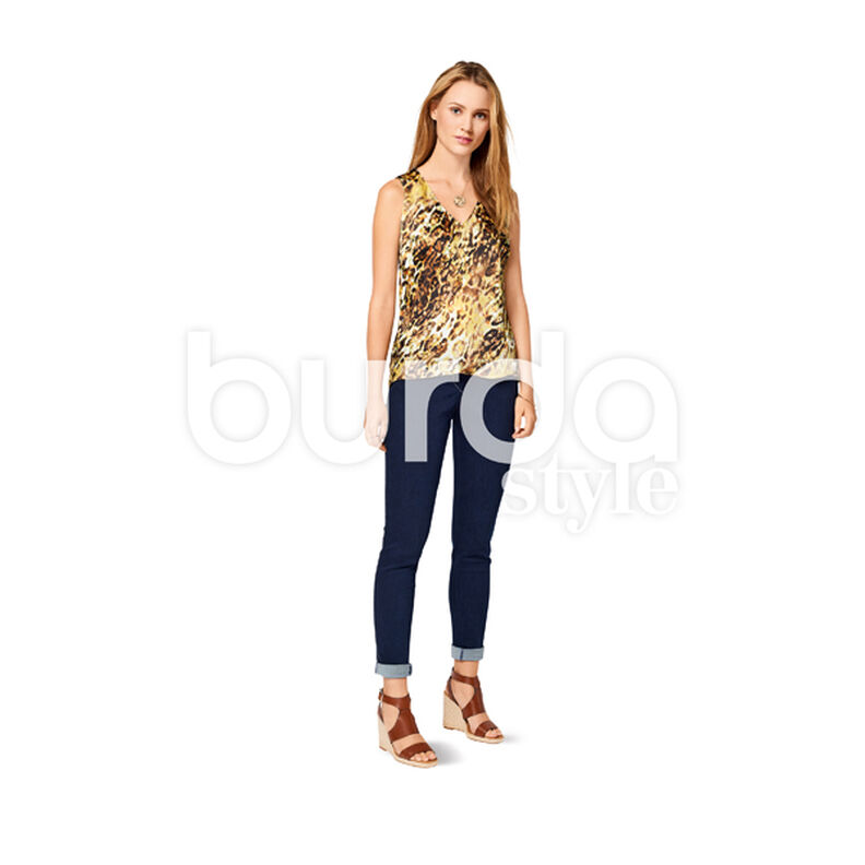 Top | Burda 6501 | 34-46,  image number 2