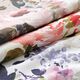 Halb-Panama Dekostoff Floris – beige/rosa,  thumbnail number 4