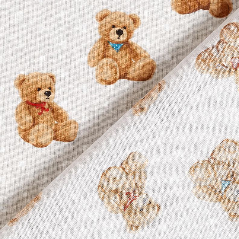 Baumwollpopeline Teddy – beige,  image number 4