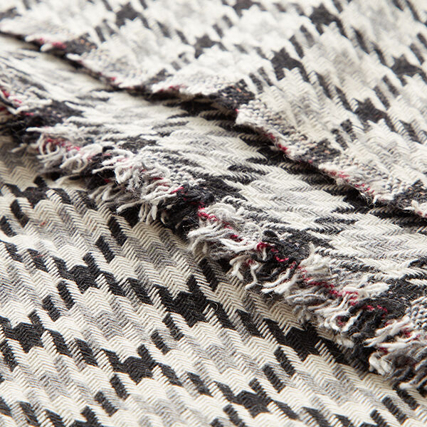 Wollmix Hahnentritt Tricolor – grau/schwarz, image number 5