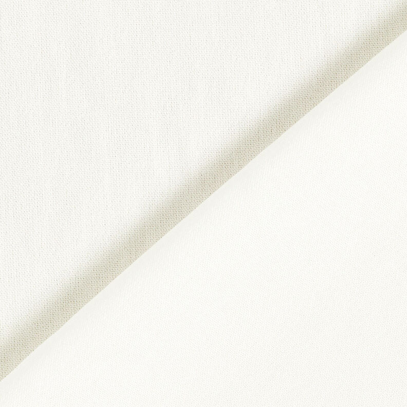Viskosemix Leinwandbindung Uni – wollweiss,  image number 4
