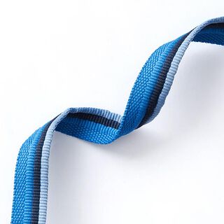 Paspelband Trio [ 15 mm ] – aquablau/taubenblau, 