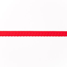 Elastisches Einfassband Spitze [12 mm] – rot, 