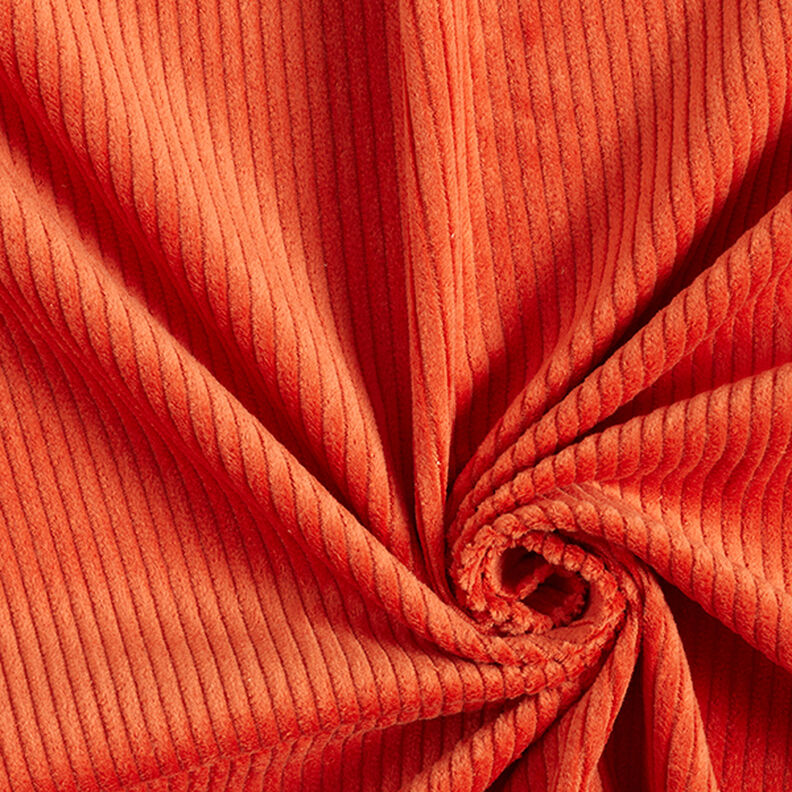 Breitcord vorgewaschen Uni – orange,  image number 1