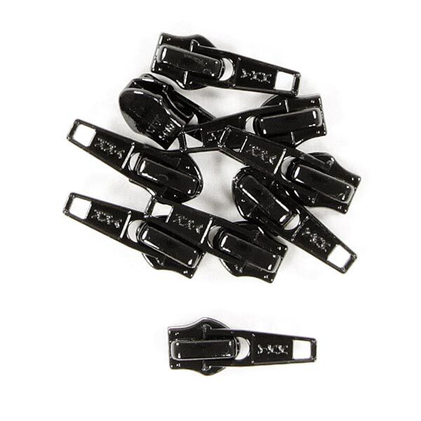 Metallschieber [5mm] (580) – schwarz | YKK,  image number 1