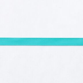 Satinband [9 mm] – aquablau, 