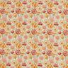 Dekostoff Gobelin Wiesenblumen – hellbeige/karminrot,  thumbnail number 1
