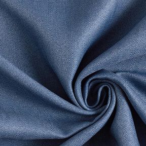 Verdunkelungsstoff Fischgrat – jeansblau, 