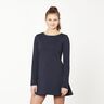 Struktur Jersey Kästchen – marineblau,  thumbnail number 4