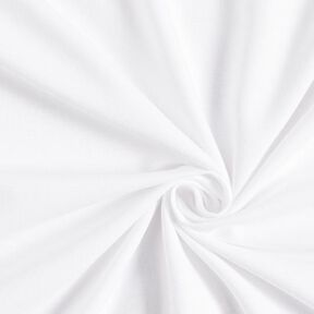 Baumwollflanell Uni – weiss, 