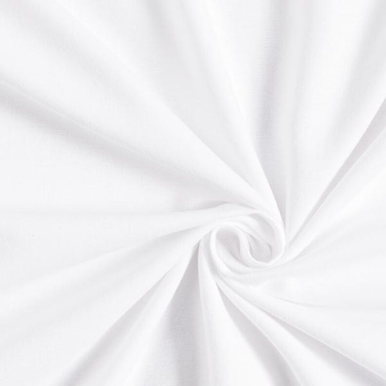 Baumwollflanell Uni – weiss,  image number 1