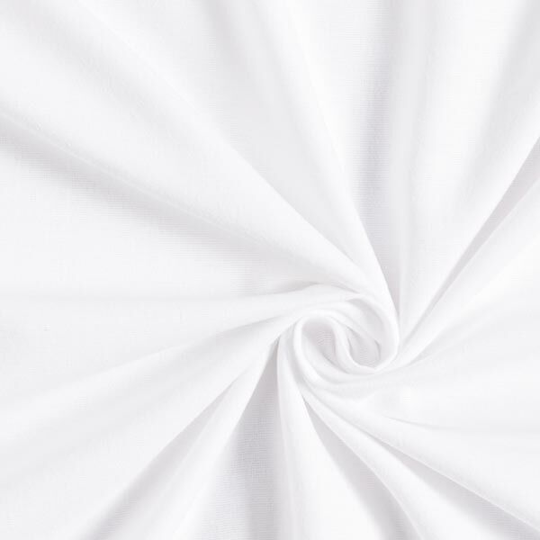Baumwollflanell Uni – weiss,  image number 1