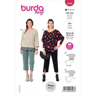 Shirt | Burda 6098 | 46-60, 
