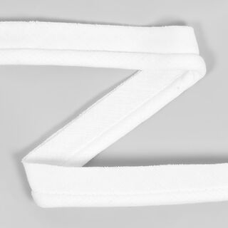 Paspelband – Baumwolle [20 mm] - weiss, 