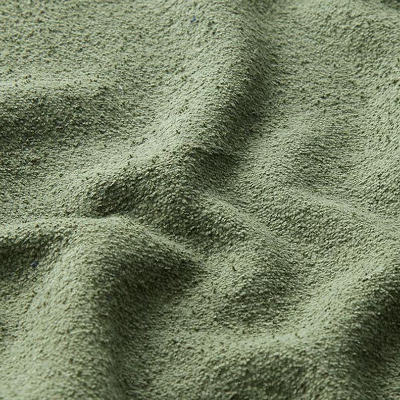 Baumwolle Sweat Terry Fleece – oliv,  image number 2