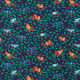 Baumwolljersey Eulen Digitaldruck | PETIT CITRON – marineblau – Muster,  thumbnail number 1