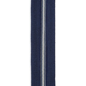 Endlosreißverschluss [5 mm] Metall | Prym – marineblau, 