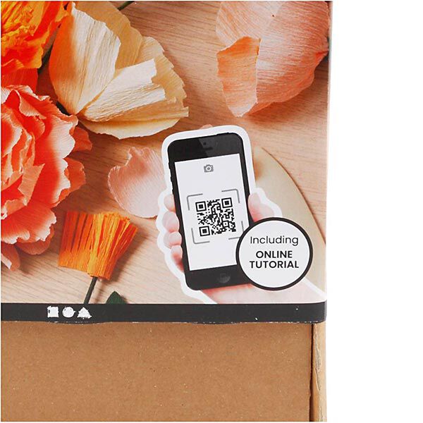 DIY-Lernset Blumen aus Krepppapier, image number 5