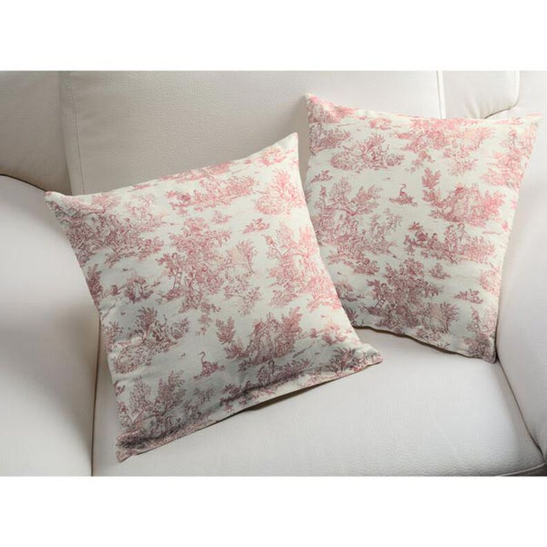 Baumwollstoff kleine Pastorale 280 cm – rot,  image number 5