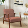 Polsterstoff Chenille Melange – terracotta/silbergrau,  thumbnail number 6