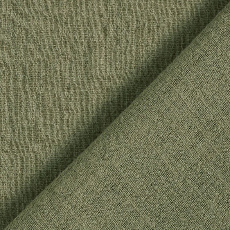 Baumwollstoff Leinenoptik – oliv,  image number 3
