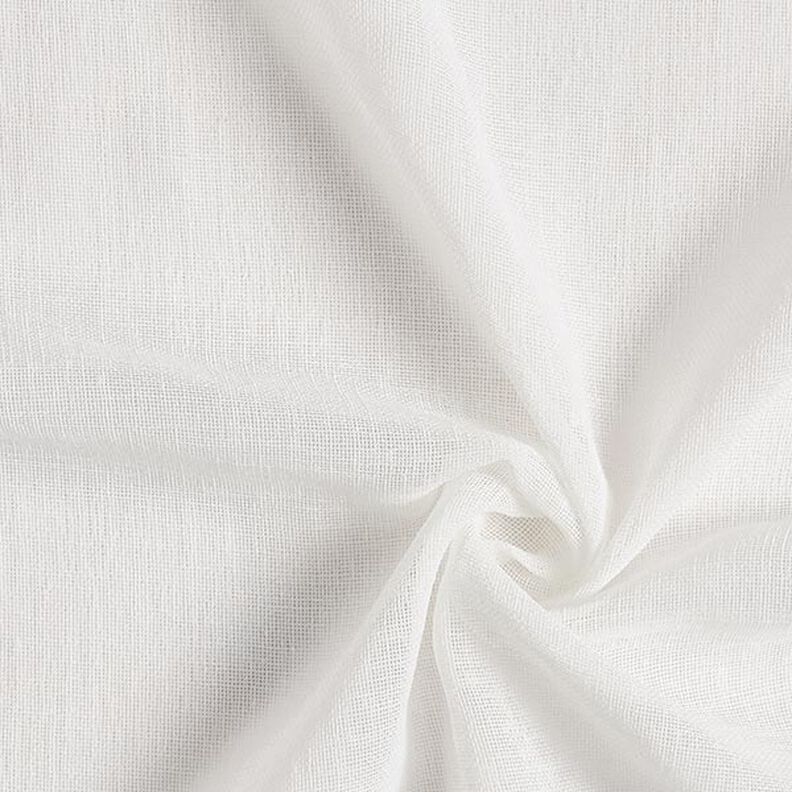 Gardinenstoff Voile Ibiza 295 cm – weiss,  image number 1