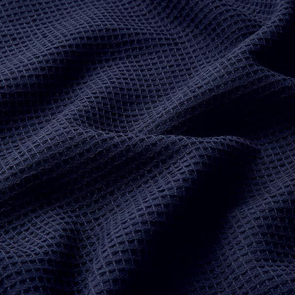 Waffelpiqué – navy, image number 3