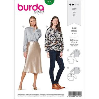 Bluse | Burda 6179 | 34-44, 