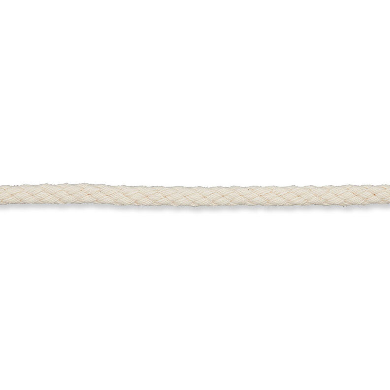Baumwollkordel [Ø 5 mm] – wollweiss,  image number 2