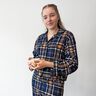 Baumwollflanell Karomuster Druck | by Poppy – marineblau/rehbraun,  thumbnail number 6