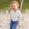 Musselin/ Doppel-Krinkel Gewebe Birne Digitaldruck | Poppy Fabrics – weiss/gelboliv,  thumbnail number 5