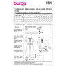 Kleid / Bluse | Burda 5823 | 36-46,  thumbnail number 9