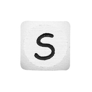Holzbuchstaben S – weiß | Rico Design, 