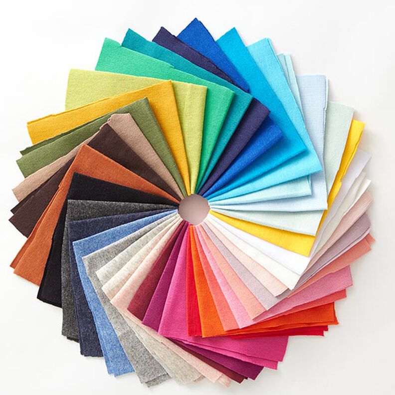 Bündchenstoff Melange – grau,  image number 5